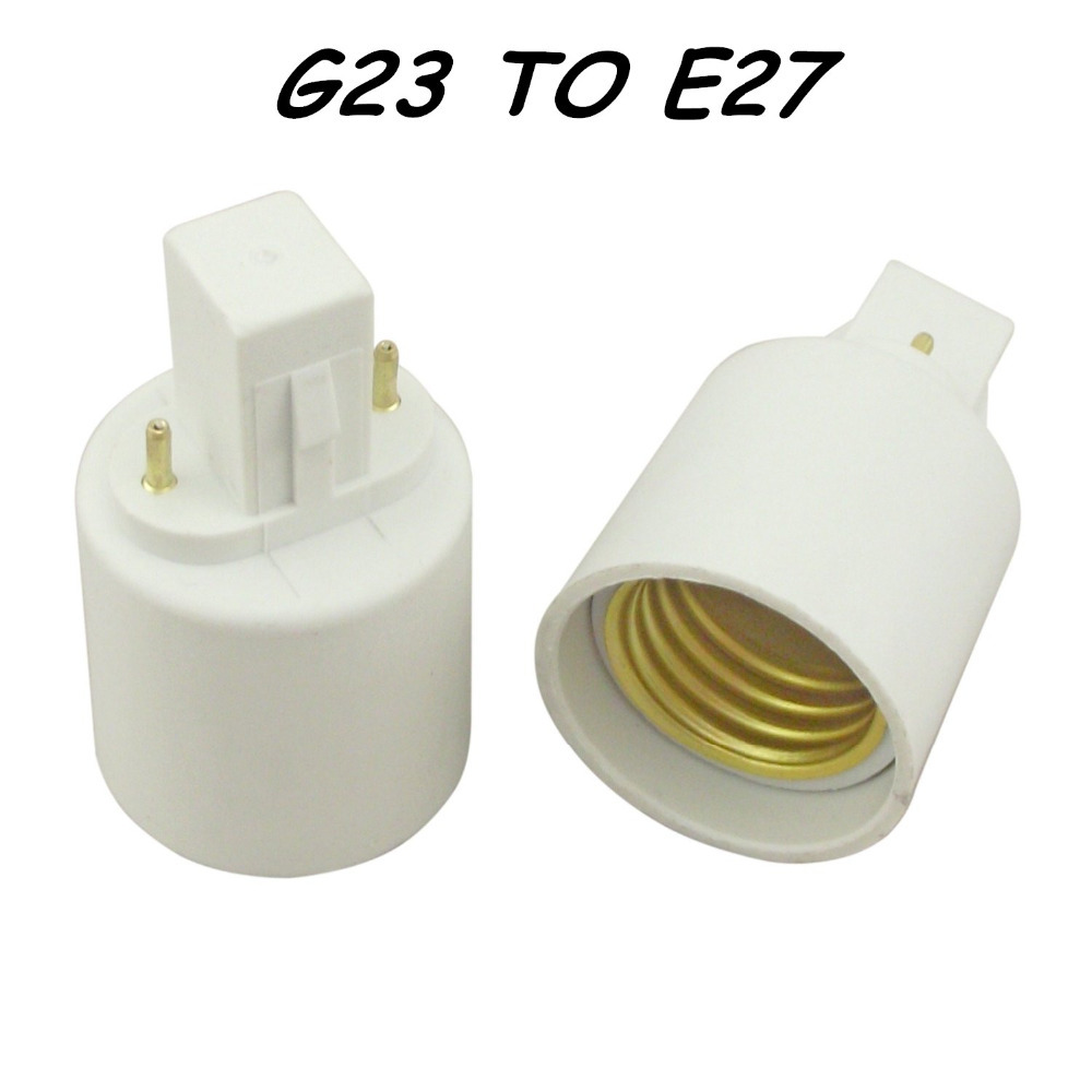 5pcs G23 to E27/E14 Base LED Light Bulb Adapter Converter Screw Socket Adaptor 