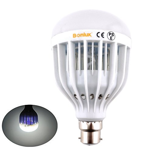 Bonlux B22 UV LED Bug Zapper Light Bulb Cool White BC Bayonet Cap 10W LED Indoor